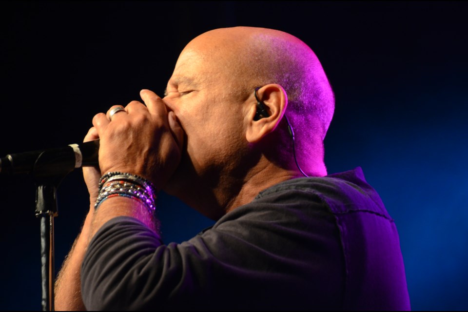 Valley East Days kicked off Friday night with Canadian rockers Trooper taking the stage in the parking lot of the Hanmer Valley Shopping Centre. (Photo: Marg Seregelyi)