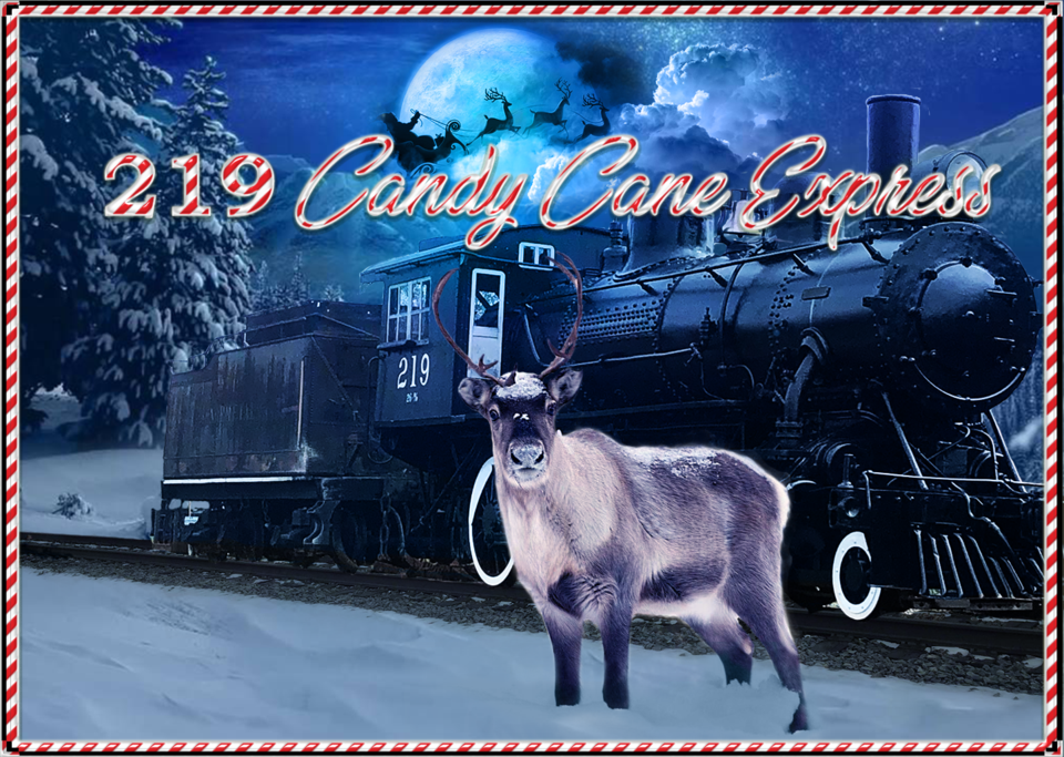Candy Cane Express What could be more Capreol than a trainlighting