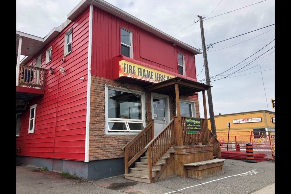 Flames Caribbean Kitchen is located at 661 Notre Dame Avenue. (Heather Green-Oliver/Sudbury.com)