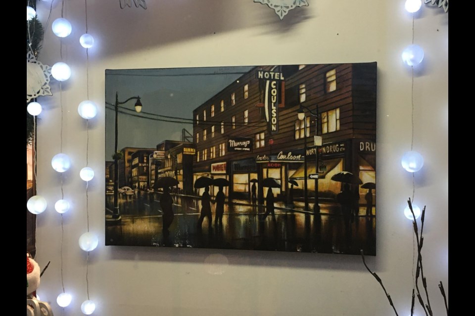 Some of the gorgeous local art people can enjoy through the Downtown Sudbury Art Crawl, which runs until Dec. 16. (Supplied/Monique Legault)
