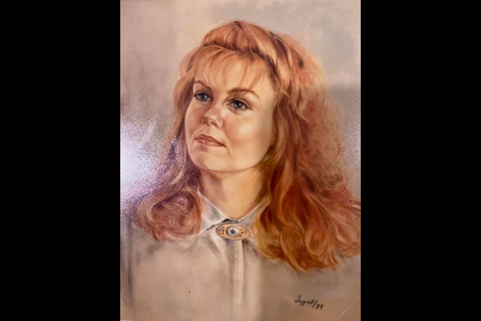 Ingrid Udeschini of Sudbury created these portraits of a young woman named Deb (also went by Debbie) in 1989. (Supplied)
