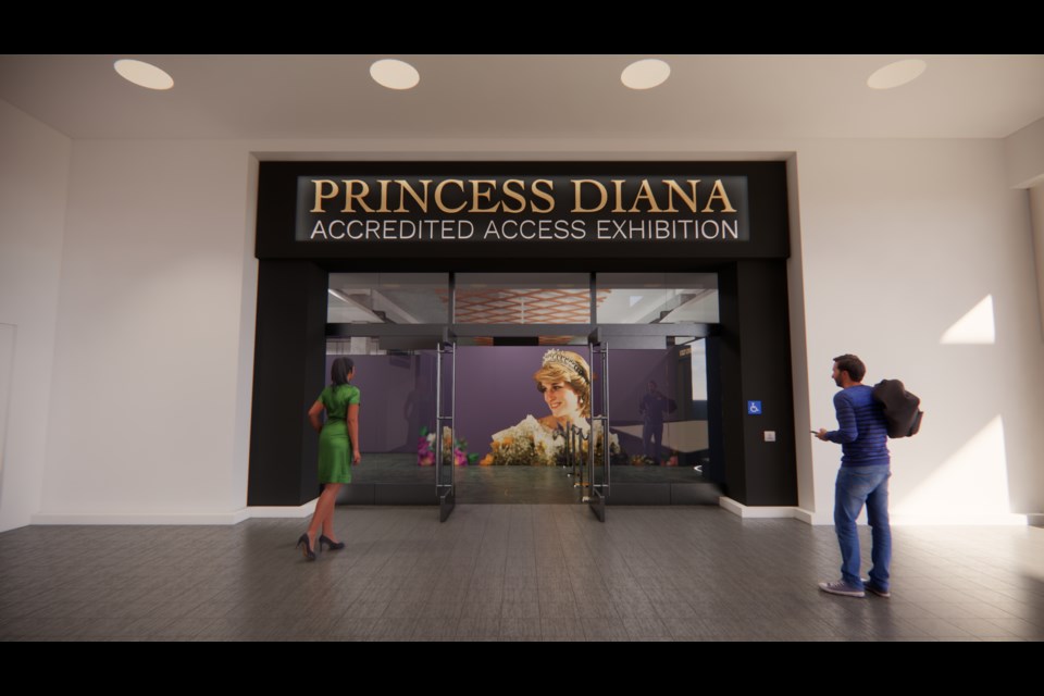 A new, 20,000 square foot exhibit called Princess Diana: Accredited Access, is being launched in the near future in Chicago, LA and New York.