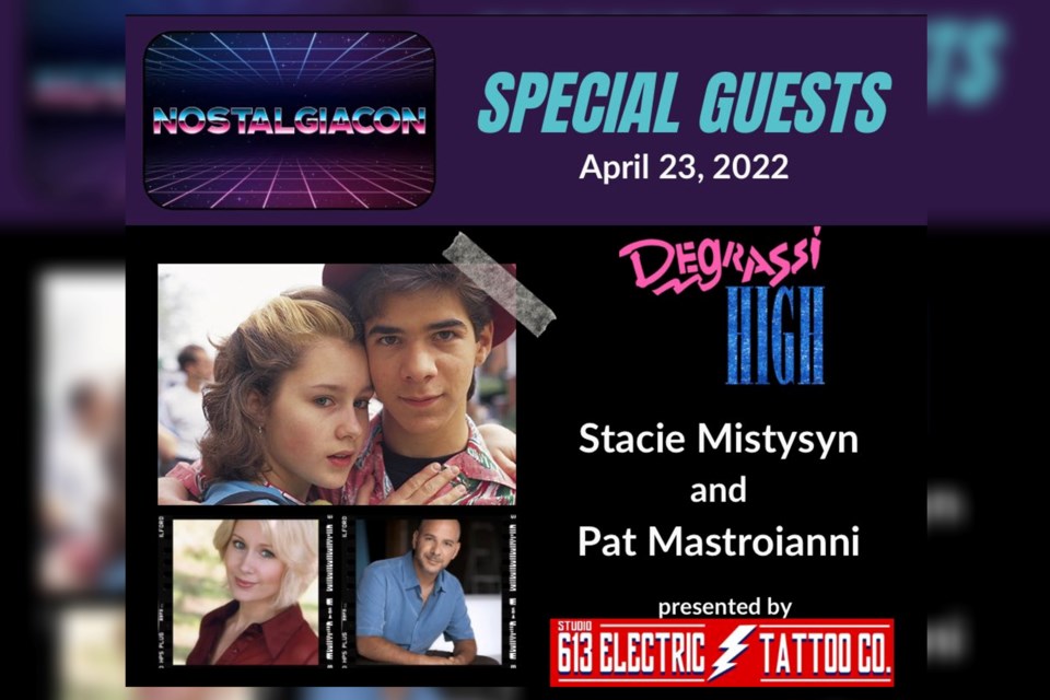A poster for Sudbury’s first-ever Nostalgiacon, taking place on April 23, 2023. 
Supplied
