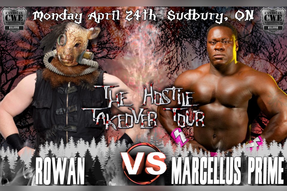 Local wrestler Magnum McLaren joins headliner Rowan on April 24
