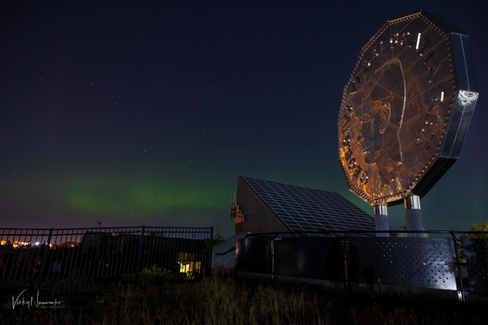 Greater Sudbury residents were dazzled by a spectacular Northern Lights show Monday night.