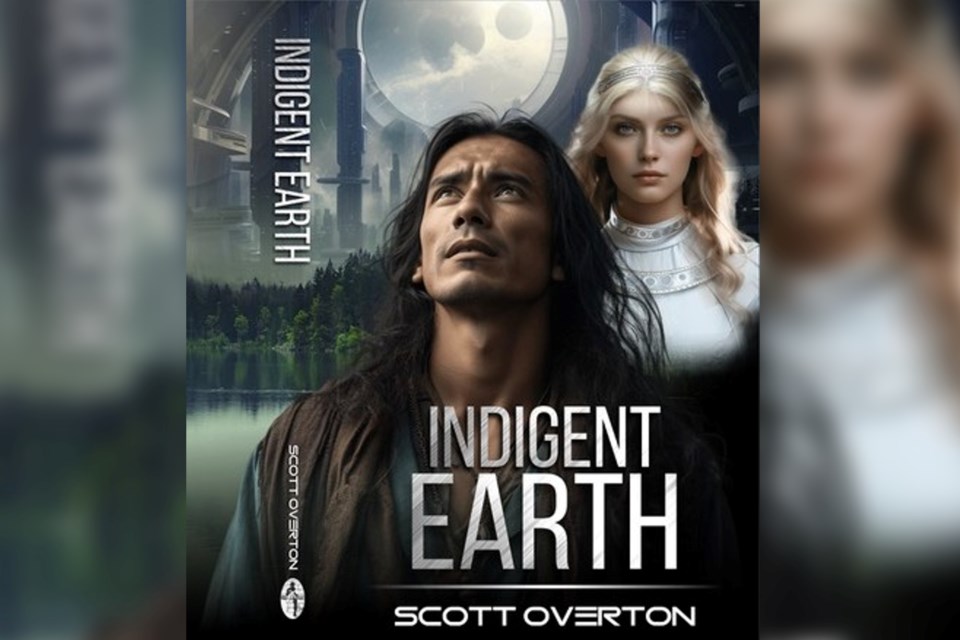 The cover image for Scott Overton’s book “Indigent Earth.”