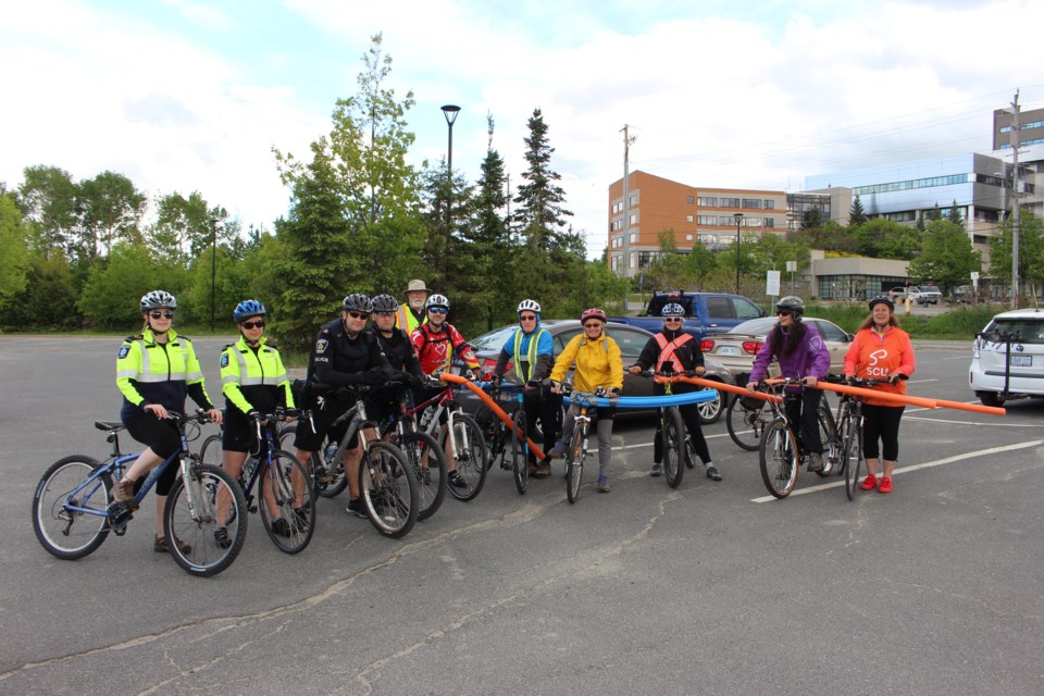 The Sudbury Cyclists Union held their second Pool Noodle Ride on Thursday, June 1. (Photo: Matt Durnan)