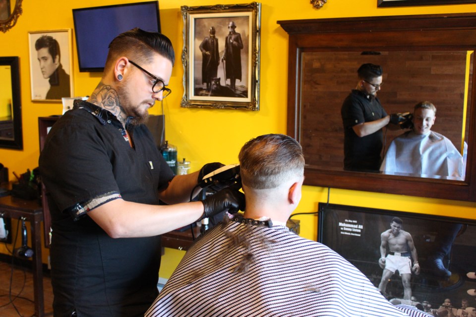 Hemlock Barbers opened their doors on July 25. (Photo: Matt Durnan)