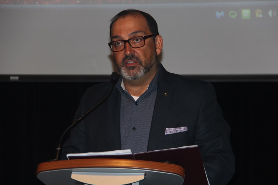 Sudbury MPP and Energy Minister Glenn Thibeault said despite its distance from Greater Sudbury, the city still stands to benefit from the development, once it gets off the ground. (Heidi Ulrichsen/Sudbury.com)