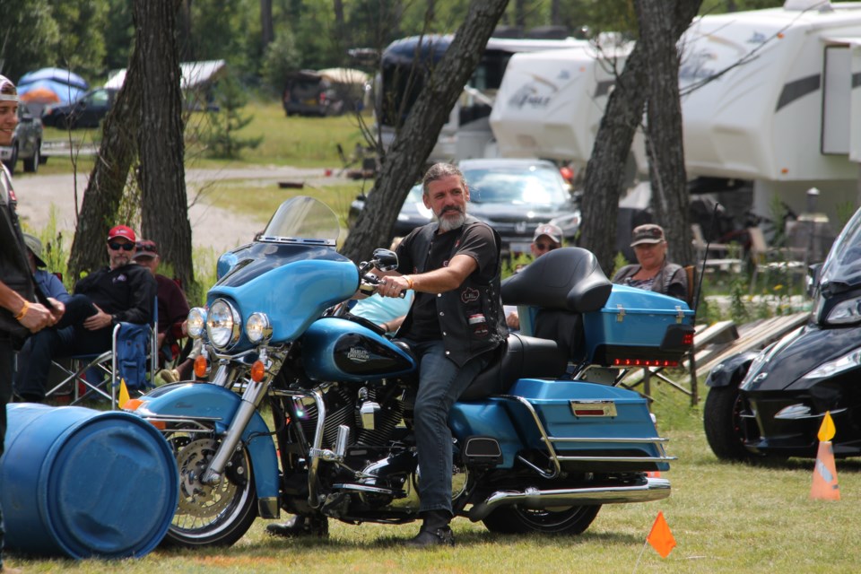 The Freedom Riders Motorcycle Association of Northern Ontario is hosting its 24th annual Freedom Rally at the Mine Mill Campground this long weekend. (Photo: Matt Durnan)