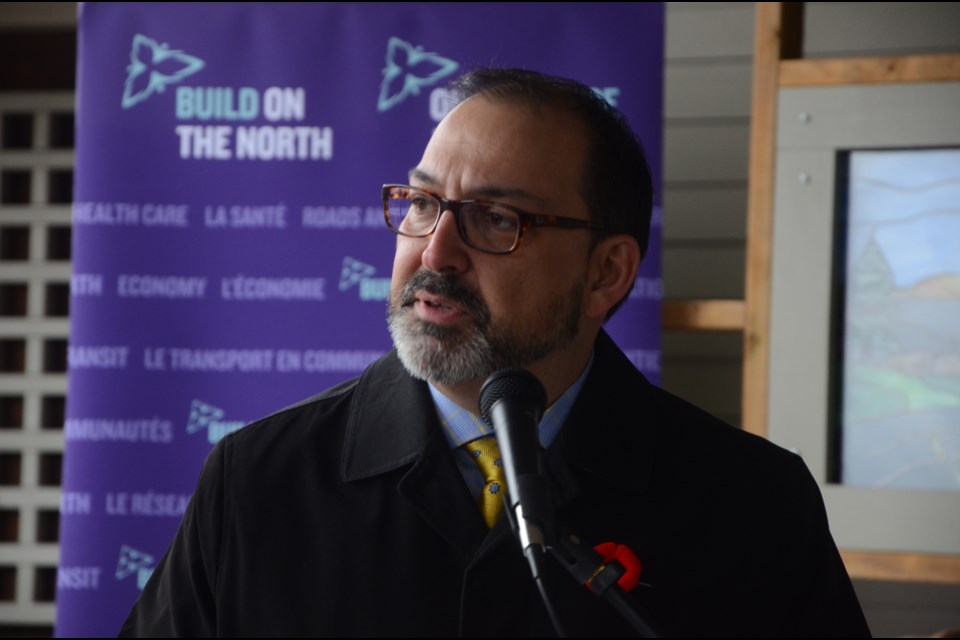 Sudbury MPP Glenn Thibeault announced $2 million from the Ministry of Health and Long-Term Care for Maison McCulloch Hospice's Stand By Me campaign. (Arron Pickard/Sudbury.com)