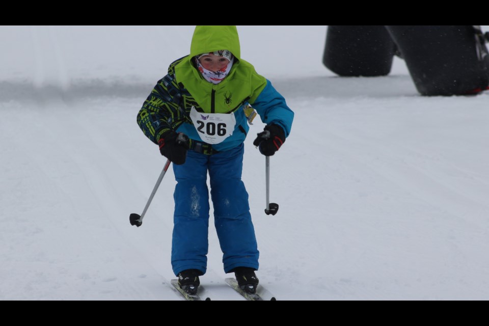 Northern Cancer Fund hosts its inaugural ski loppet at Kivi Park . (Gia Patil)