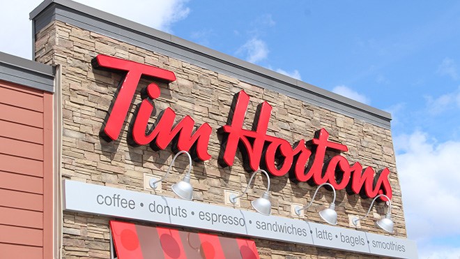 Tim Hortons' new location at 887 Notre Dame Ave., will open within the next month (Keira Ferguson/ Sudbury.com)