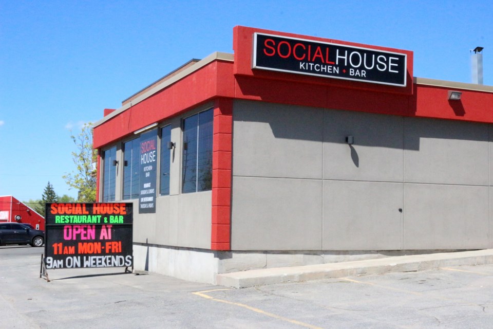 Social House Kitchen + Bar is located at 830 Barrydowne Rd. in New Sudbury. (Heather Green-Oliver/Sudbury.com)