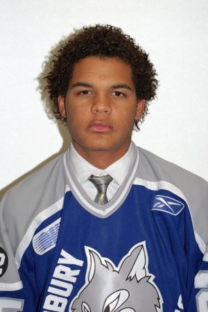 Former Sudbury Wolves forward Akim Aliu says Calgary Flames coach Bill Peters used racist language toward him when he played for a minor league team in the Chicago Blackhawks system. (File)