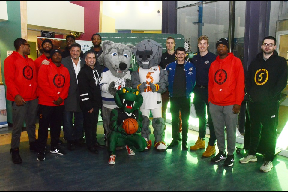 Collège Boréal is joining forces with the Sudbury Wolves and the Sudbury Five in a Companion program to provide a more enjoyable experience for seniors or persons with disabilities attending their games. (Arron Pickard/Sudbury.com)