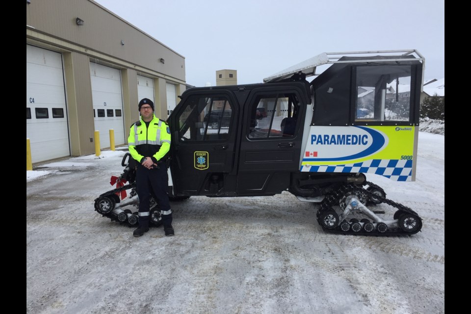 Mathew James an advanced care paramedic and relief supervisor for Greater Sudbury Paramedic Services. He is a hard worker and always has a positive attitude. Outside of work he is the father of two boys who adore him. (Submitted by Morgan James)
