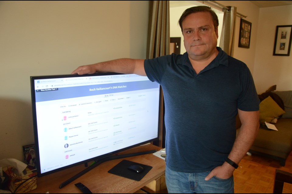 Sudburian Roch Vaillancourt is helping adoptees find their birth families by using DNA platforms like Ancestry and 123andMe. (Arron Pickard/Sudbury.com)