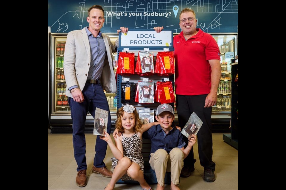 Shawn Scott, owner and operator of Local Jerky Plus, has signed a contract with two Mobil gas stations in Greater Sudbury to sell his product. (Supplied)