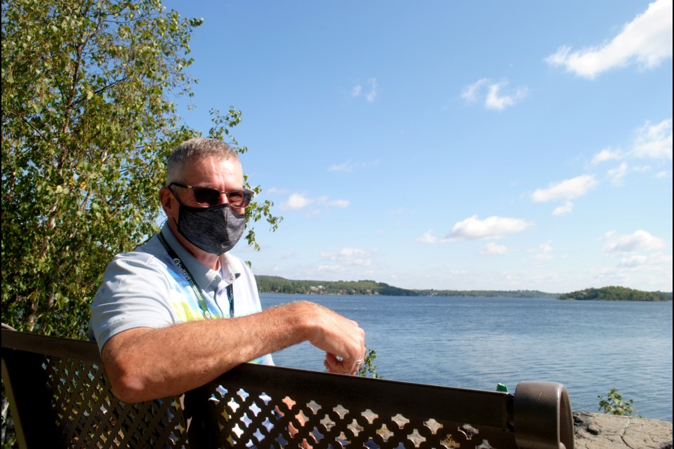 City of Greater Sudbury director of economic development Brett Williamson is seen on the Bell Park boardwalk earlier this week, which is a good representation of one of the things the Hit Refresh in Greater Sudbury attraction initiative is striving to highlight; the city’s close connection to the great outdoors. 