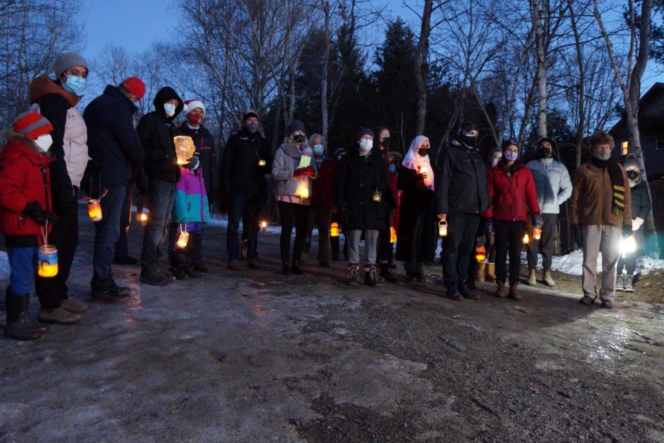 Fridays For Future Sudbury and Citizens’ Climate Lobby Sudbury hosted their now annual Lantern Walk of Hope in their continuing mission to stop climate change                              