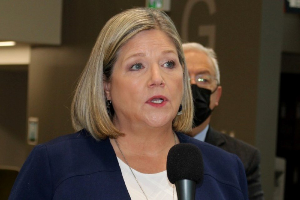 Ontario NDP leader Andrea Horwath is pictured in a file photo.