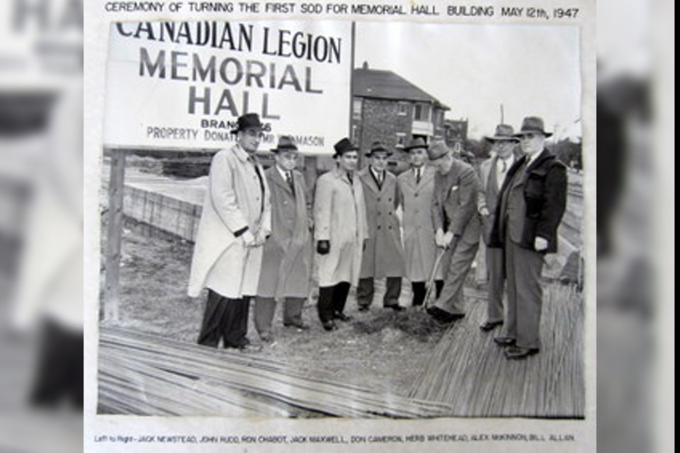 The Steelworkers Hall on Frood Road was originally occupied by the Royal Canadian Legion. It was built in 1947.