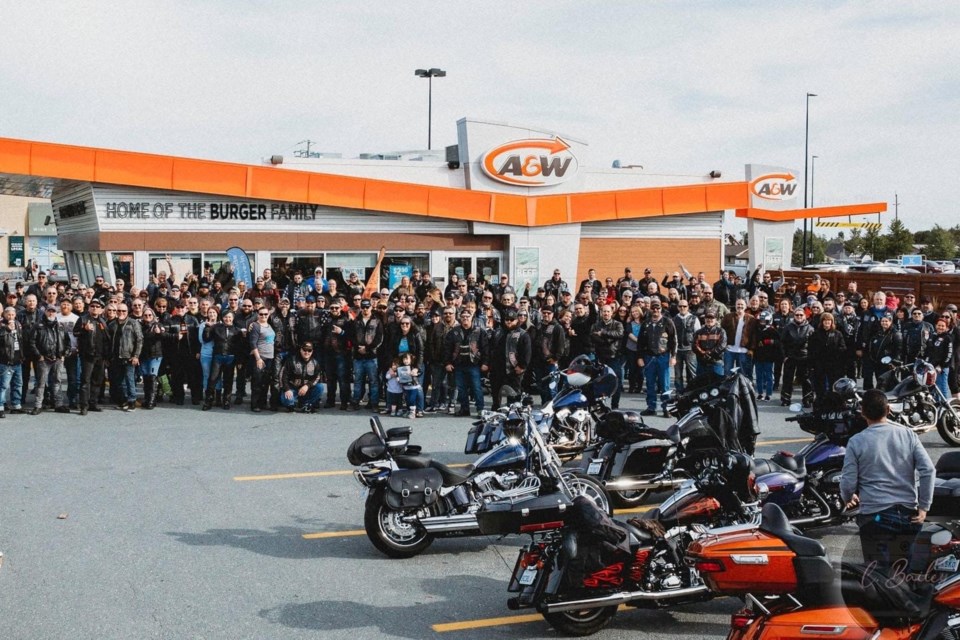More than 120 Sudbury area riders took part in the 2021 version of Ryleigh's Ride. 