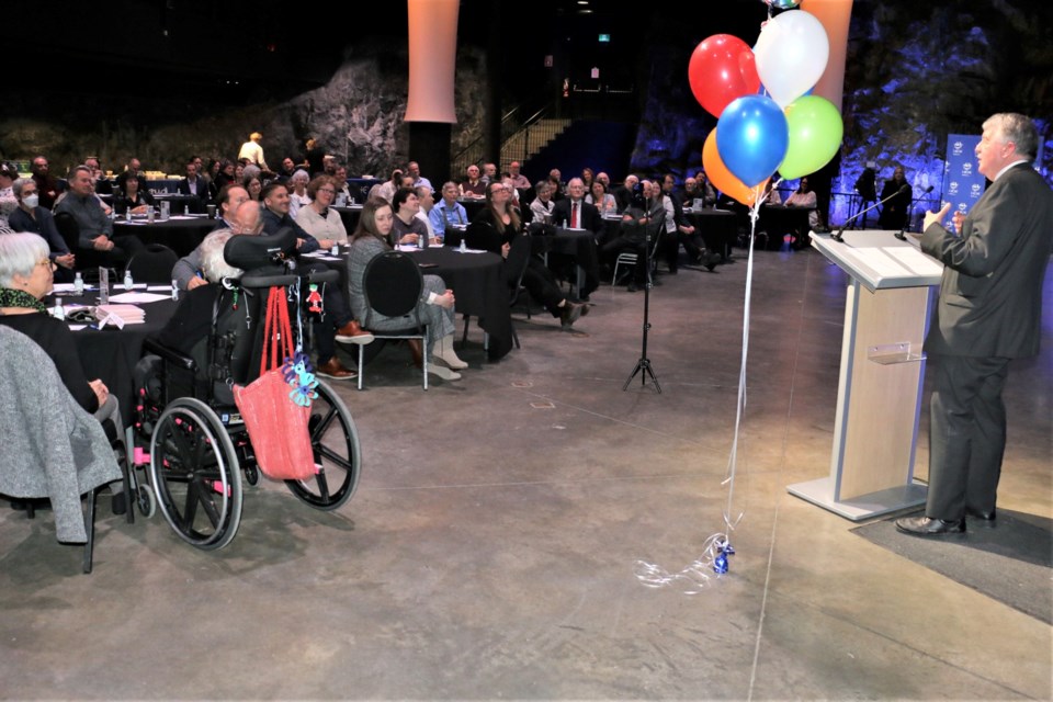 Friends and supporters gathered at Science North Wednesday to endorse the campaign for a new 28-unit home for L’Arche Sudbury.