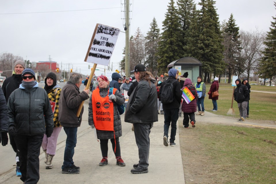 Freedom Protesters harass striking CRA workers in Sudbury - North Bay News
