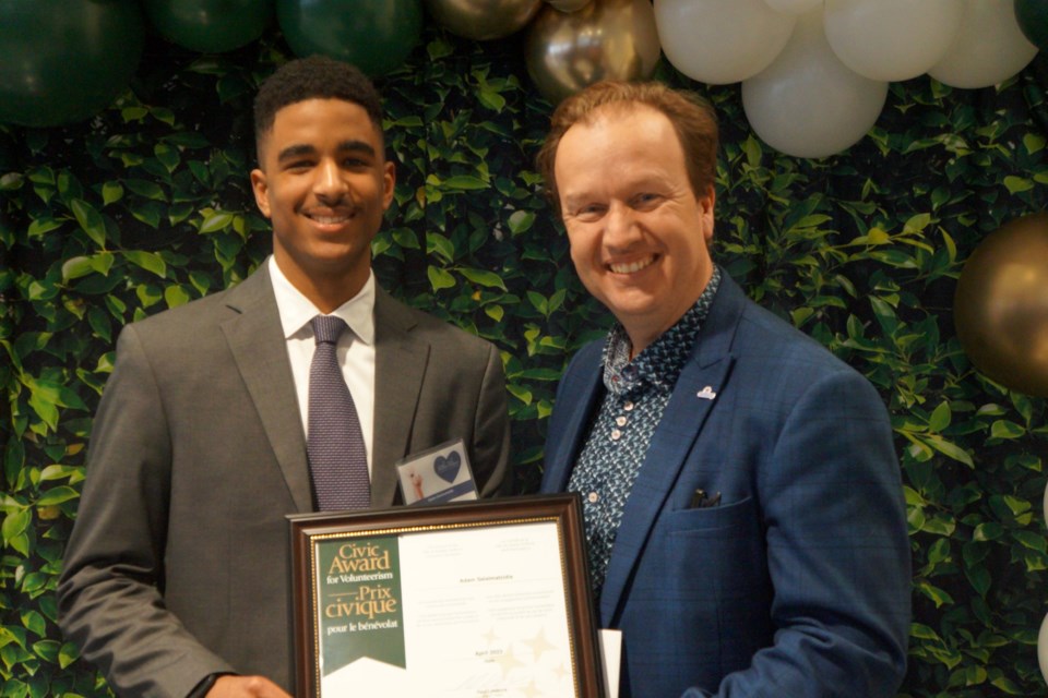 The winners included 16-year-old Adam Selamatzidis, who has been actively volunteering since he was 14 with a focus on environmental health and restoration, including as the founder of the Junction Creek Stewardship Committee Youth Council. 

