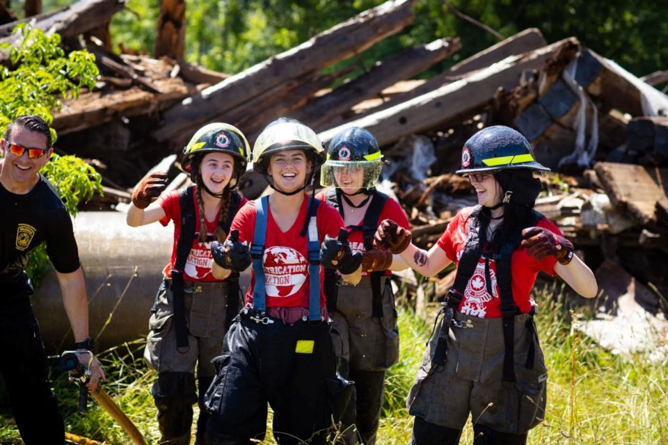 A scene from this year’s Camp Molly in Niagara, which took place May 11-14. Sudbury’s Camp Molly, which invites girls and young women aged 15-18 to take part in various aspects of firefighting, will take place from Aug. 24-27. The deadline to apply is July 17.
