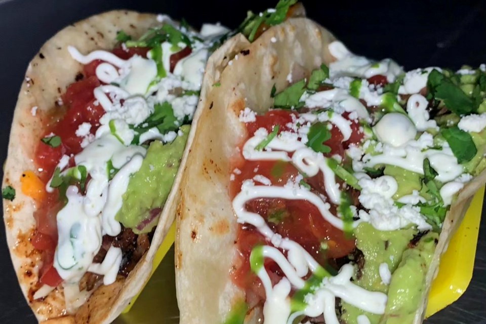 There are many varieties of tacos at Sam Camino’s Taco and BBQ, including those with marinated steak, chicken or cauliflower. Burritos and quesadillas are also on the menu.