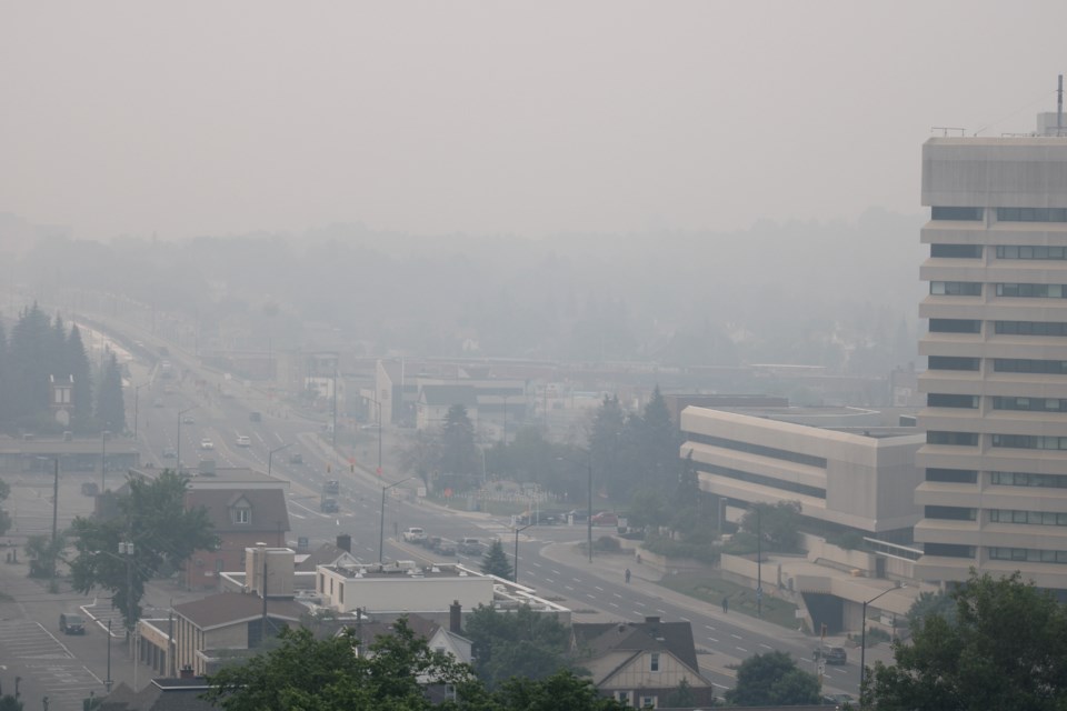Sudbury air quality among the worst on Earth today - Sudbury News