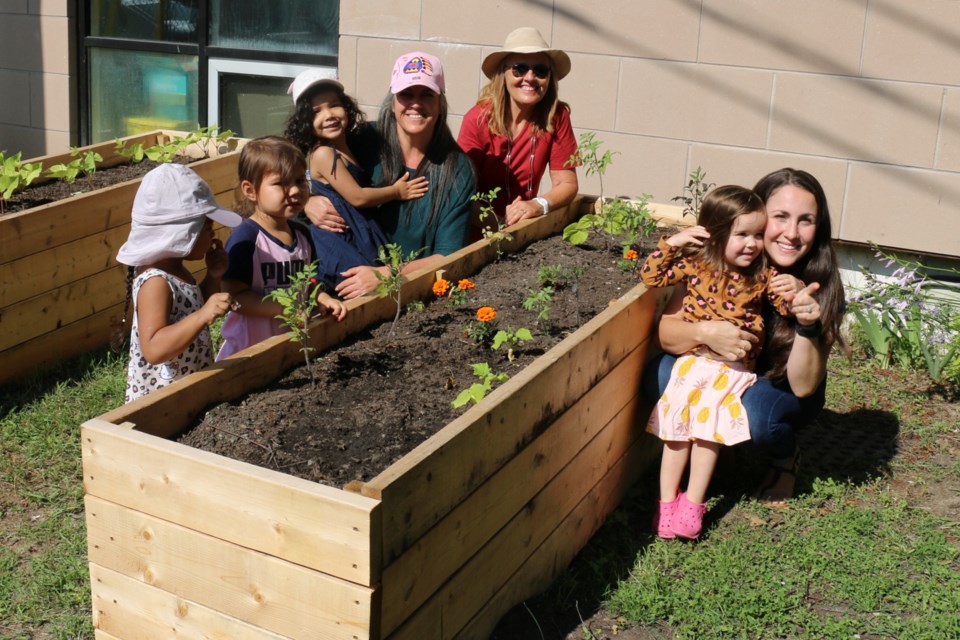 Children at the Jubilee Heritage Family Resources  were able to learn about gardening Wednesday.