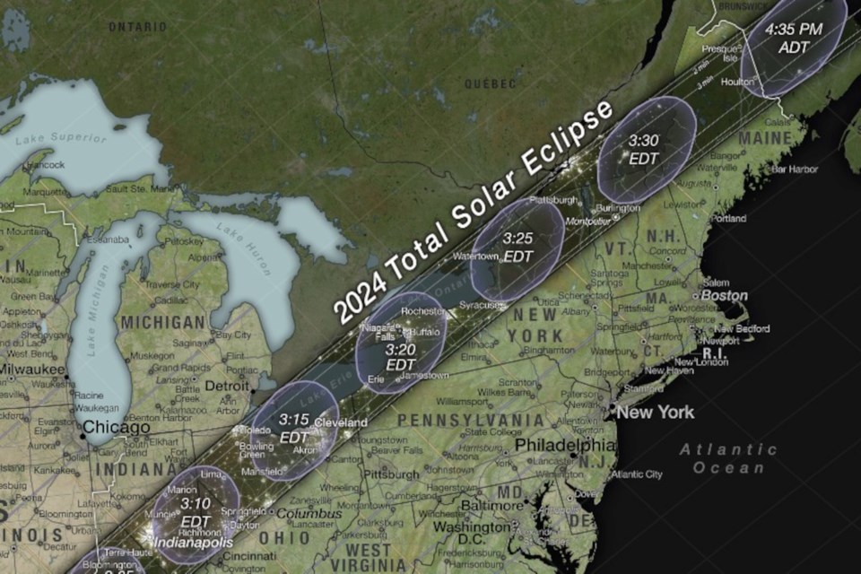 Partial solar eclipse seen in Greater Sudbury this afternoon Sudbury News