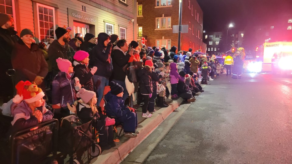 Video Santa Claus arrives in the Nickel City Sudbury News