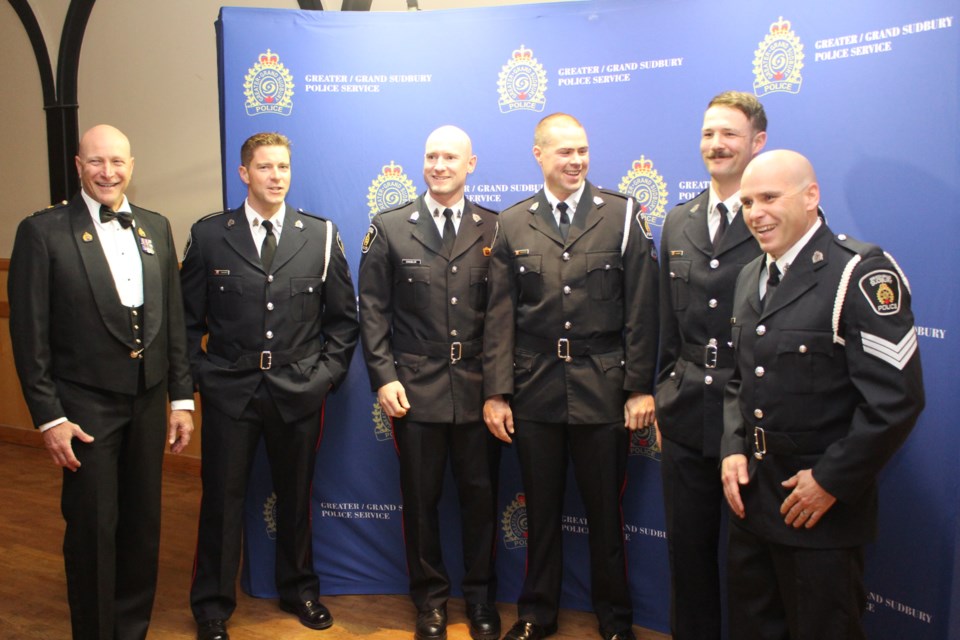 The Greater Sudbury Police Service hosted their fourth annual community and police awards gala at the Caruso Club on May 17. (Matt Durnan/Sudbury.com)