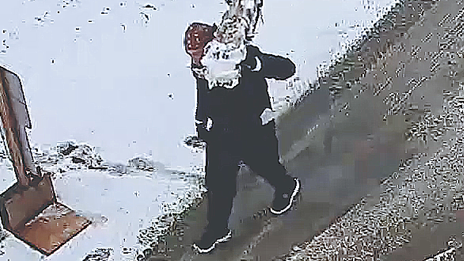 On Dec. 17 the Greater Sudbury Police Service was provided video surveillance footage of an unknown man walking in the area of Frood Road near the property of Stobie Mine. This came in as a possible sighting of missing person Branden Bodson-Gratton. On Dec. 20, police confirmed that the person in the video is NOT Bodson-Gratton.