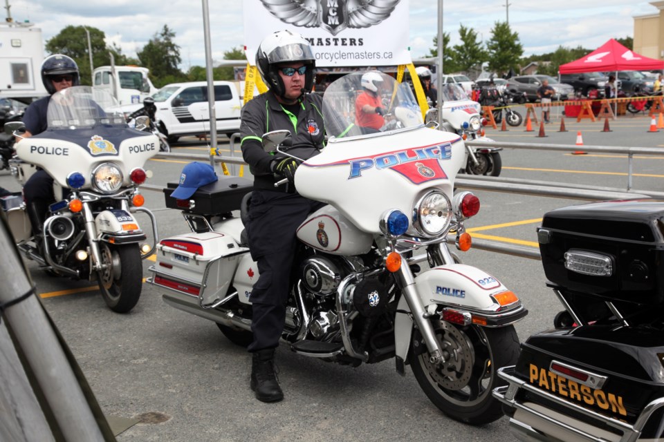 Greater Sudbury Police Service will host the Great Lakes Police Motorcycle Training Seminar beginning Wednesday, Aug. 14 and concluding on Saturday, Aug. 17 in the parking lot of the Walmart in the South End. (File)