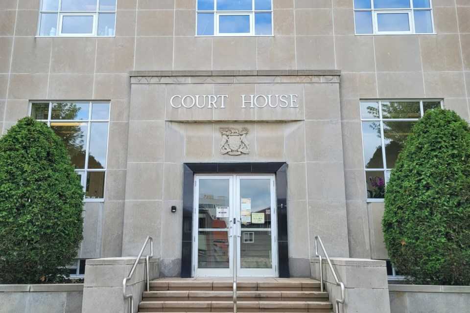 The provincial courthouse in Sudbury. Sudbury, court, courthouse, provincial court. 