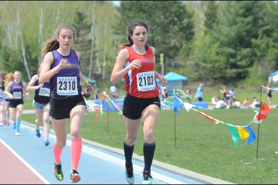 The nicest day of 2017, to date, greeted the 2017 SDSSAA Track & Field Championships at Laurentian University on Wednesday(Photo: Arron Pickard)
