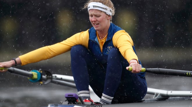 Laurentian rower Hayley Chase will represent Team Canada at the 2018 World Under 23 Rowing Competition in Poland. (Supplied)