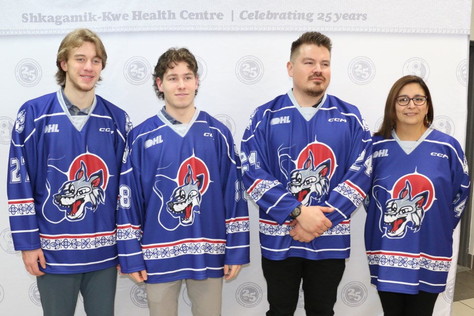Sudbury Wolves celebrate Indigenous night with specially designed jerseys Elliot Lake News