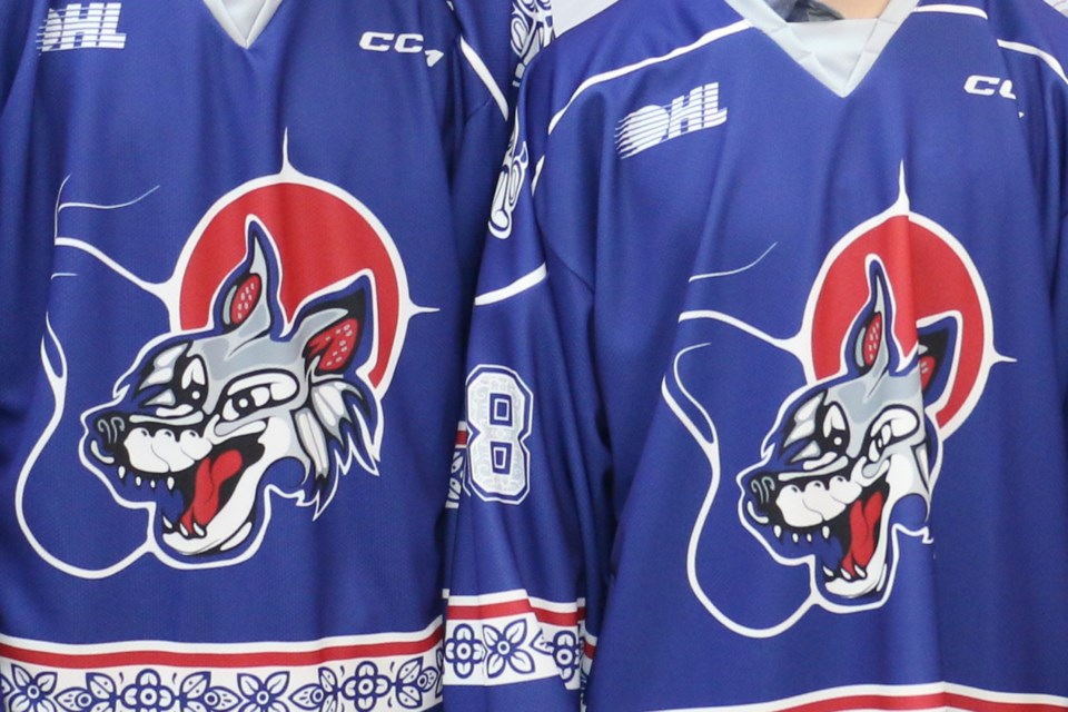 Sudbury Wolves celebrate Indigenous night with specially designed