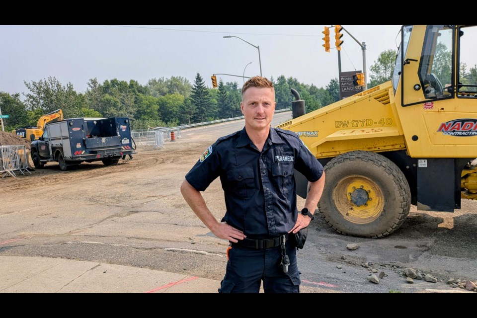Troy Barnard, a paramedic with Superior North EMS, said having the Marina Park overpass allows emergency services to get to people at the waterfront in a timely fashion.