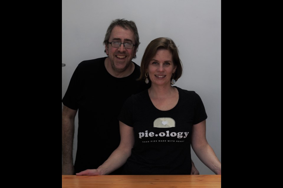 Pie.ology owners Amanda and Malcolm Hope.