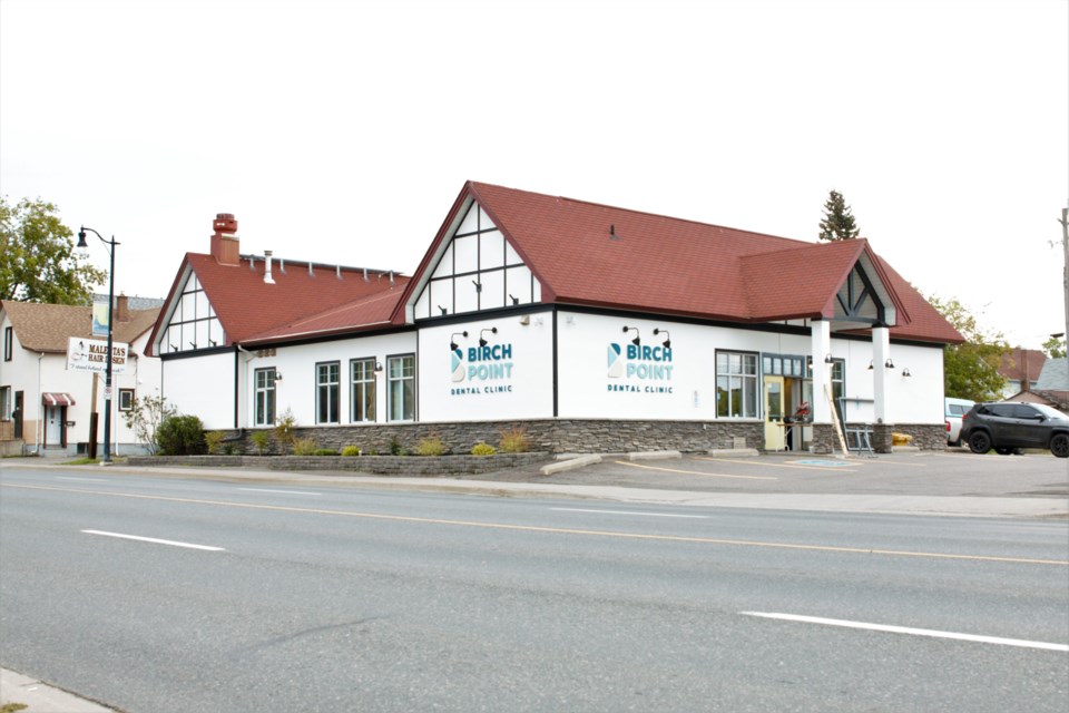 The Algoma Street building that formerly housed the Scand restaurant in the final stages of renovations. (Photos by Ian Kaufman, TBNewswatch)