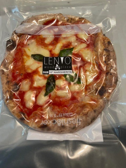 Frozen Lento pizzas are available for purchase at Fresco’s Deli. (Submitted photo)