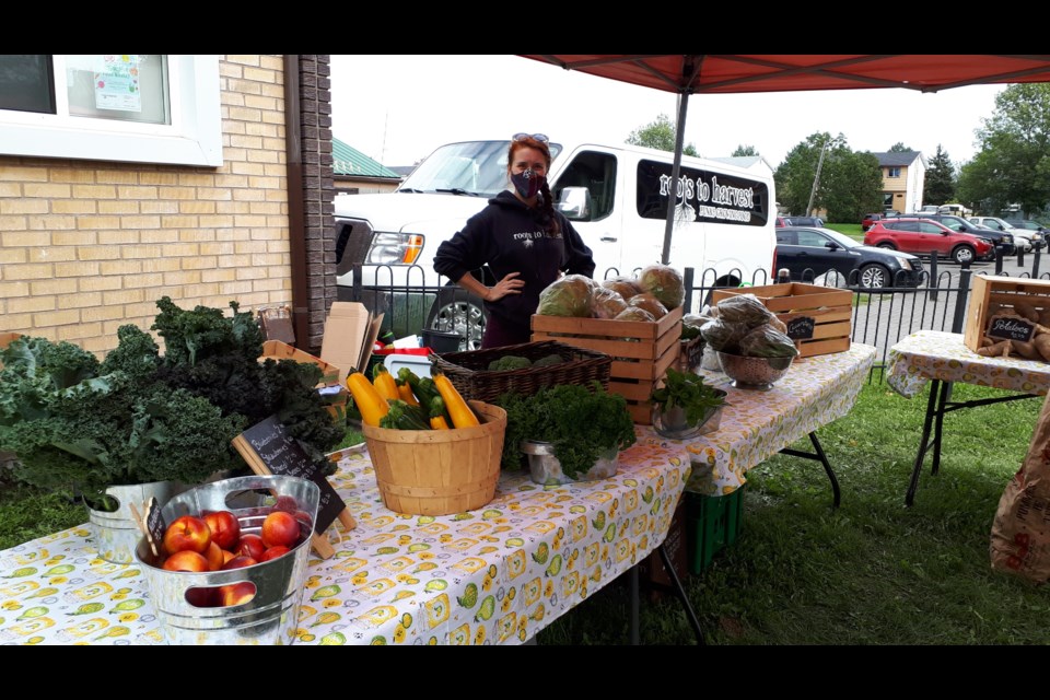 The Community Food Market was launched by Roots to Harvest in September 2020.